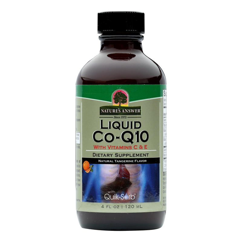 Nature's Answer High-Absorption Liquid Co-Q10 for Heart Health (4 Fl Oz) - Cozy Farm 