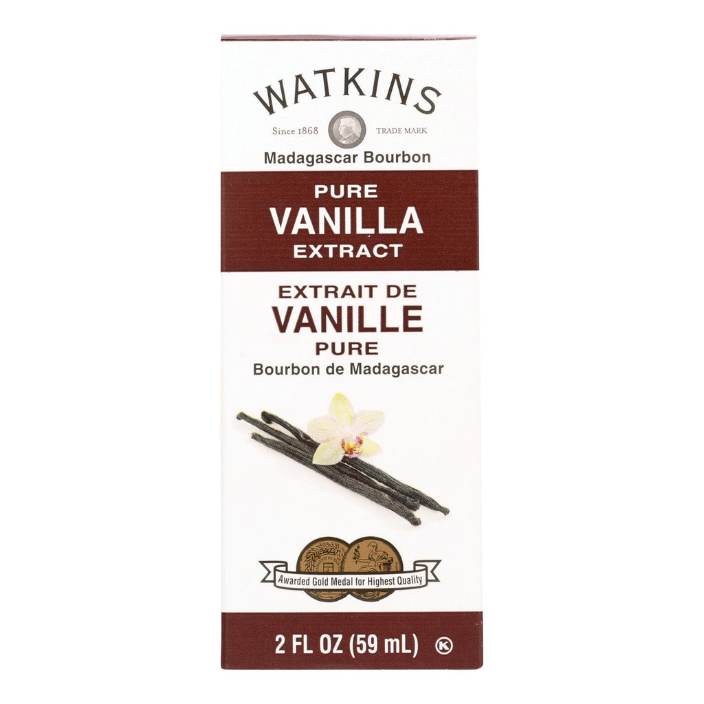 Watkins Madagascar Bourbon Pure Vanilla Extract (Pack of 1 - 2 Fl. Oz.) - Cozy Farm 