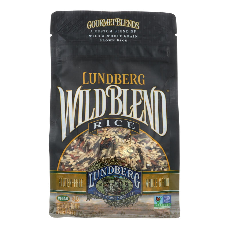 Lundberg Family Farms Wild Blend Rice, 6-Pack, 1 Lb Each - Cozy Farm 