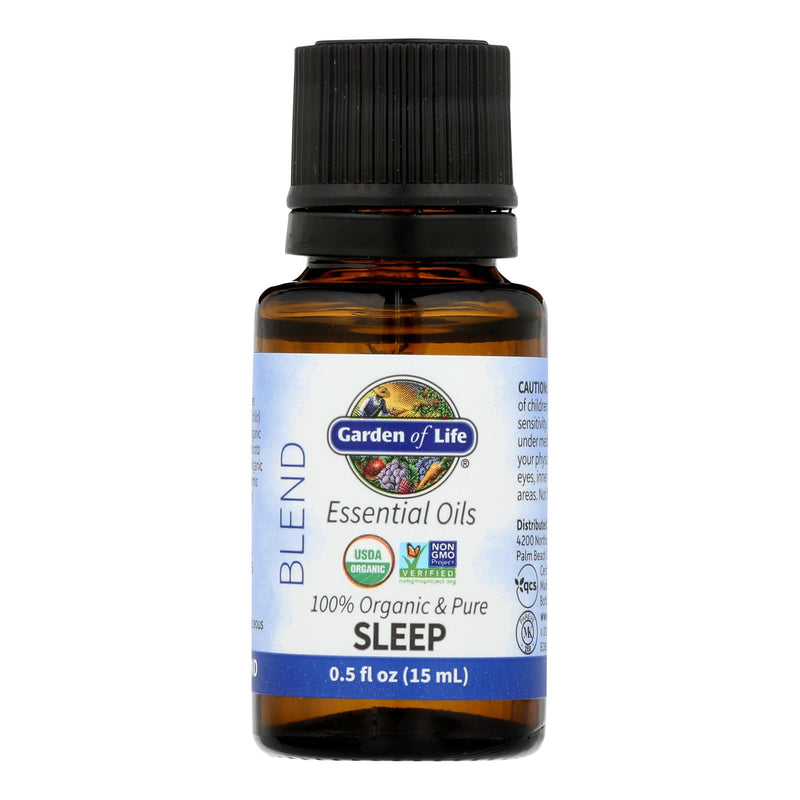 Garden of Life Organic Sleep Blend Essential Oil (Pack of 1 - 0.5 fl oz) - Cozy Farm 