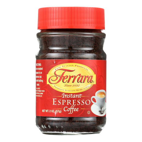 Ferrara Instant Espresso, Pack of 12 - 2 Oz. Pouches - Cozy Farm 