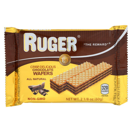 Ruger Wafer Chocolate with 2.125 Oz, 12 per Case - Cozy Farm 