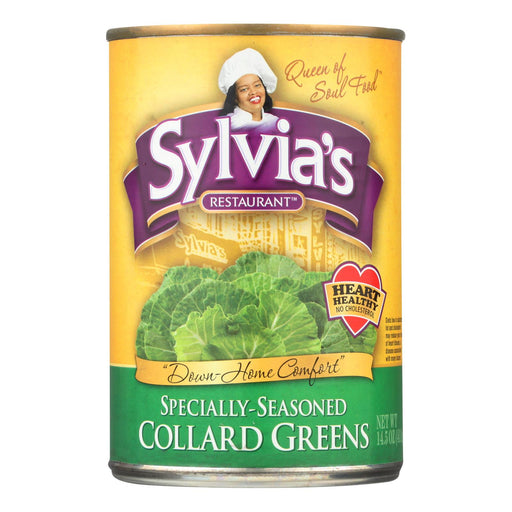 Sylvia's Collard Greens (Pack of 12) - 14.5 Oz. - Cozy Farm 