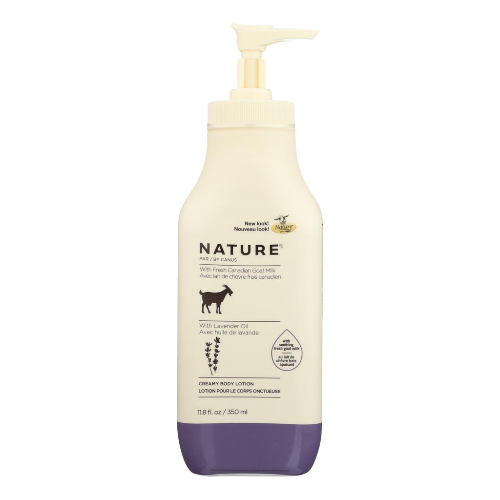 Nature By Canus Goats Milk Lavender Oil Lotion - 11.8 Oz. - Cozy Farm 