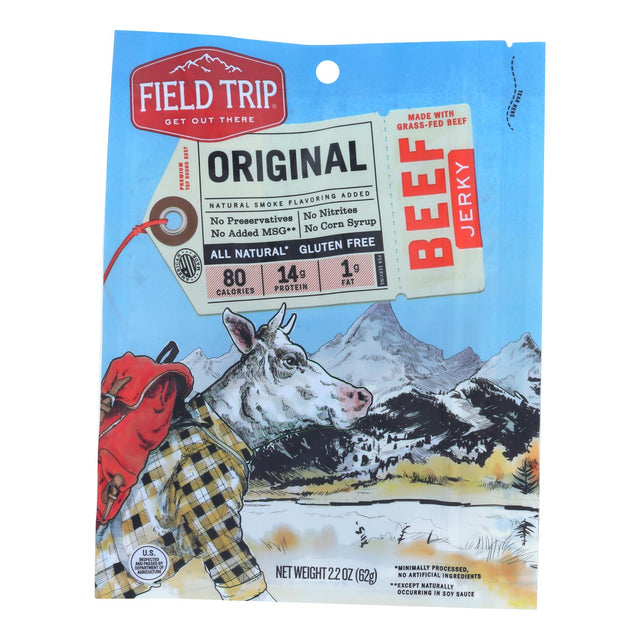 Field Trip Gluten Free Korean BBQ Beef Jerky - Pack of 9 | 2.2 Oz - Cozy Farm 