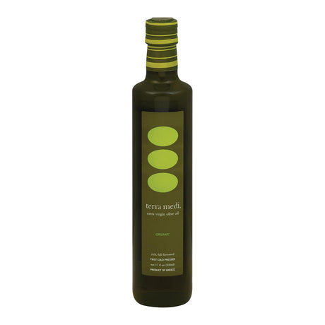 Terra Medi Extra Virgin Olive Oil: Six 17 Fl Oz. Bottles - Cozy Farm 