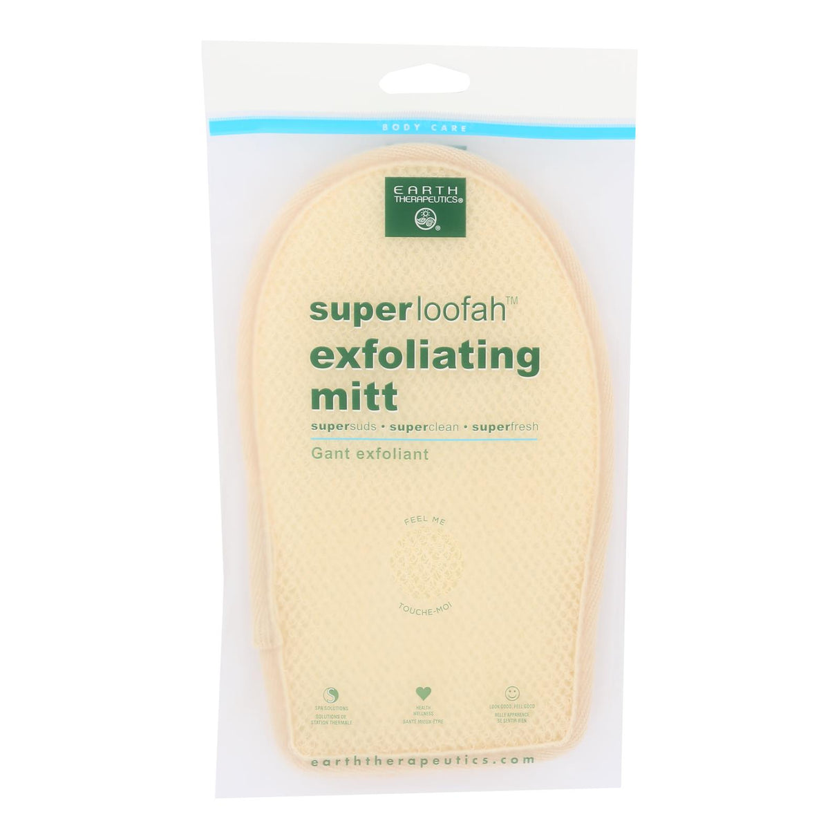 Earth Therapeutics Super Exfoliating Loofah Mitt - Cozy Farm 