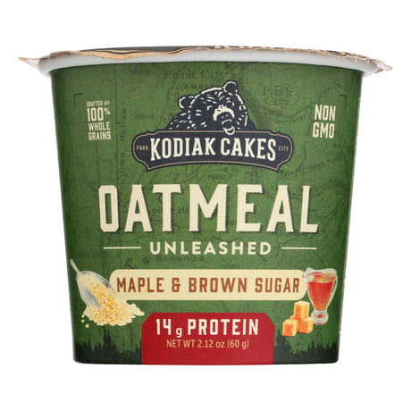 Kodiak Cakes Oatmeal, Hearty, Whole Grain, 2.12 Oz. (Pack of 12) - Cozy Farm 