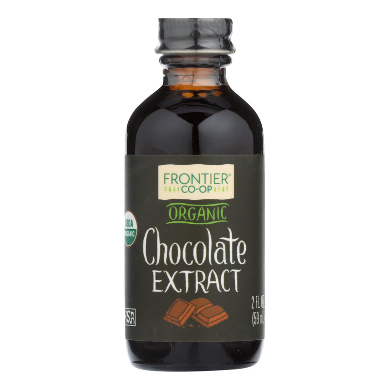 Frontier Herb - Organic  Chocolate Extract 2 Oz. - Cozy Farm 