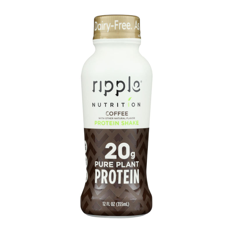 Ripple Foods PBC Shake RTD Coffee (Pack of 12) - 12 Oz. - Cozy Farm 