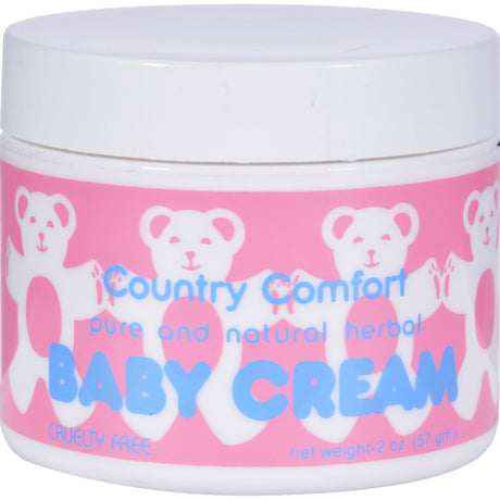 Country Comfort Baby Cream (2 Oz.) - Gentle and Nourishing for Delicate Skin - Cozy Farm 