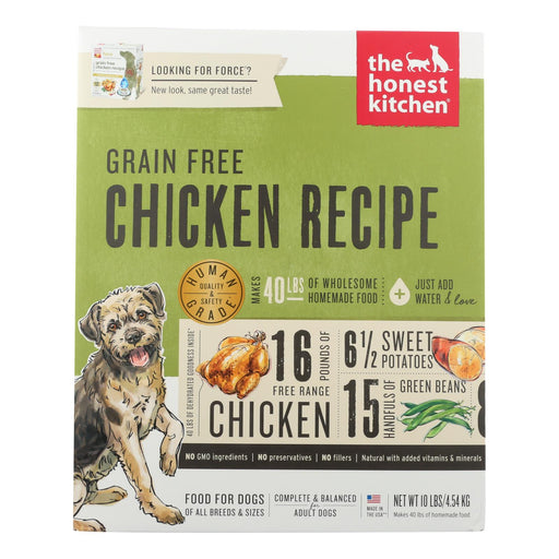 The Honest Kitchen Force (Pack of 10 Lb.) Grain Free Chicken Dog Food - Cozy Farm 