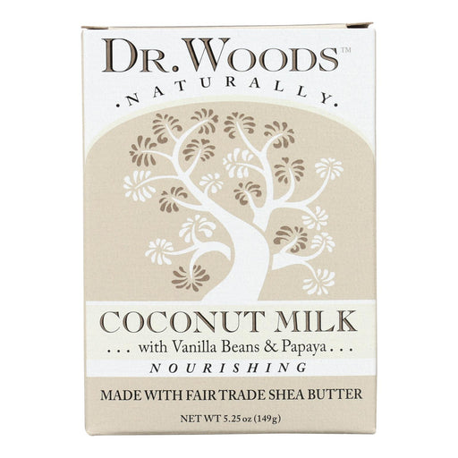 Dr. Woods Coconut Milk Moisturizing Bar Soap - 5.25 Oz - Cozy Farm 