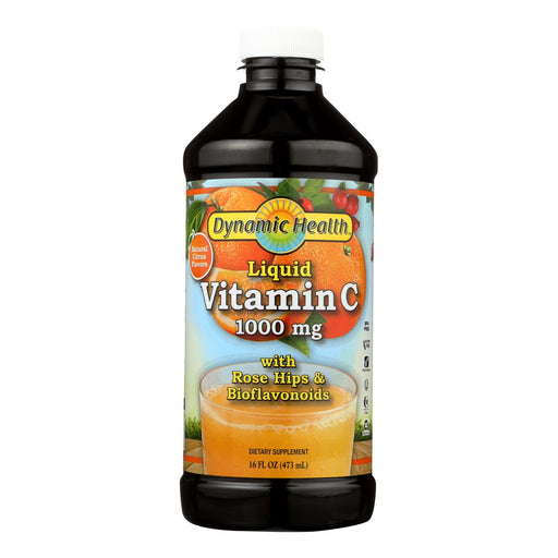 Dynamic Health Premium Liquid Vitamin C, 1000mg, 16 Fl Oz - Cozy Farm 