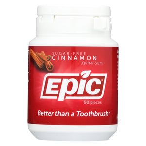 Epic Dental Xylitol Gum - Cinnamon (50 ct) - Cozy Farm 