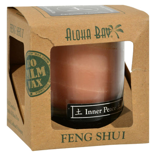 Aloha Bay - Feng Shui Elements Palm Wax Candle - Inner Peace & Balance - 2.5 Oz - Cozy Farm 