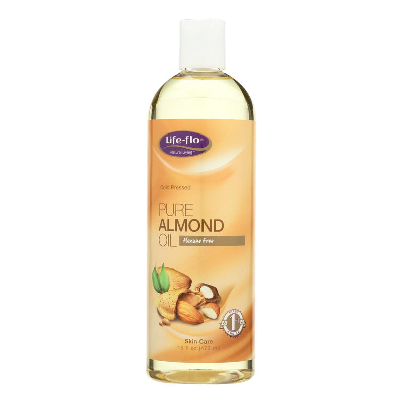 Life-flo Pure Almond Oil, 16 Fl Oz - Cozy Farm 