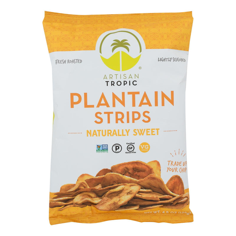 Artisan Tropic Sweet Plantain Strips (Pack of 12) - Non-GMO, Gluten-Free, Vegan - Cozy Farm 