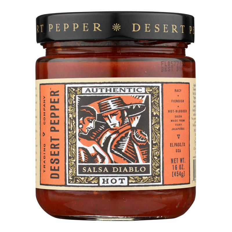 Desert Pepper Trading Diablo Hot Sauce (Pack of 6 - 16 oz) - Cozy Farm 