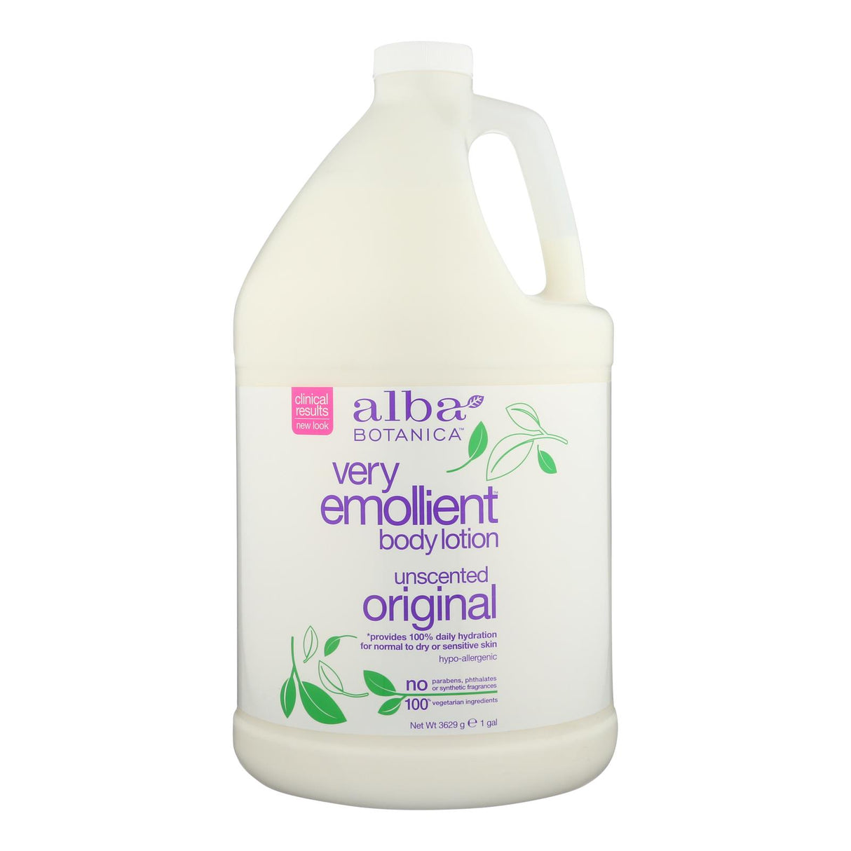 Alba Botanica Very Emollient Unscented Body Lotion (1 Gallon) - Cozy Farm 