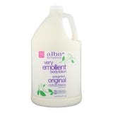 Alba Botanica Very Emollient Unscented Body Lotion (1 Gallon) - Cozy Farm 