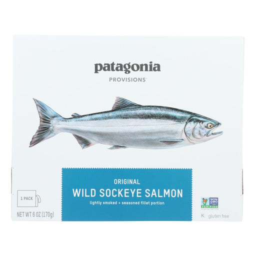 Patagonia Wild Sockeye Salmon (Pack of 6 - 6 Oz.) - Cozy Farm 