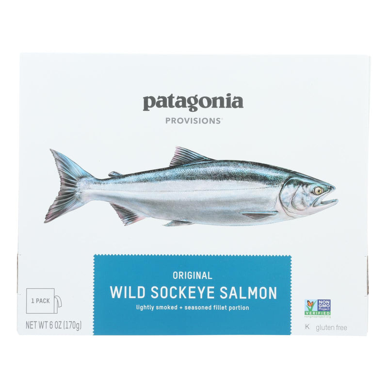 Patagonia Wild Sockeye Salmon (Pack of 6 - 6 Oz.) - Cozy Farm 