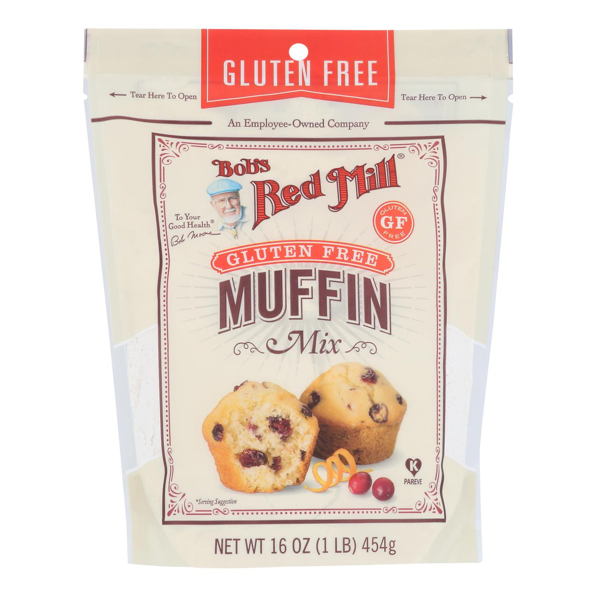 Bob's Red Mill Gluten Free Muffin Mix (Pack of 4 - 16 Oz.) - Cozy Farm 