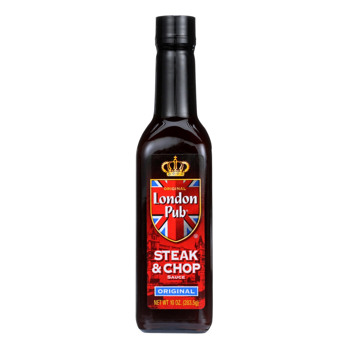 London Pub Steak & Chop Sauce, 10 Fl. Oz., Pack of 12 - Cozy Farm 