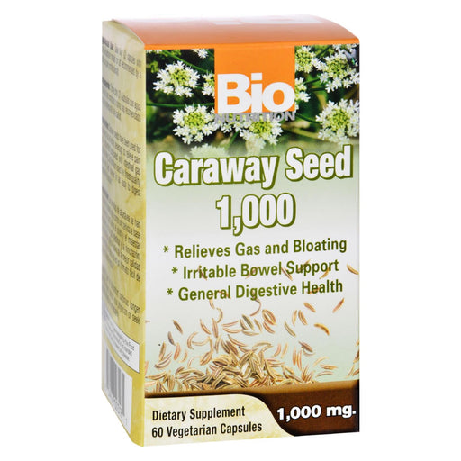 Bio Nutrition Caraway Seed 1000mg Vegetarian Capsules (Pack of 60) - Cozy Farm 