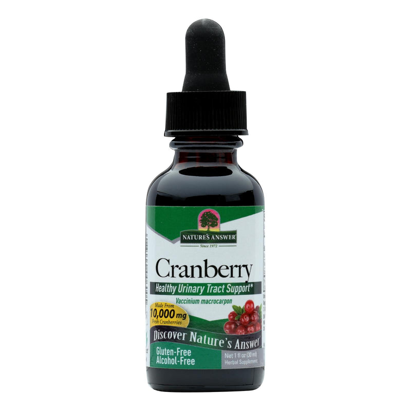 Nature's Answer Cranberry Extract Alcohol-Free (1 Fl Oz) - Cozy Farm 