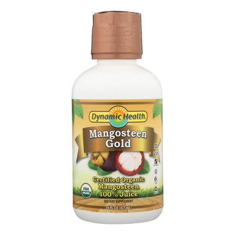 Dynamic Health Wild Harvested Mangosteen Gold, 16 Fl Oz - Cozy Farm 