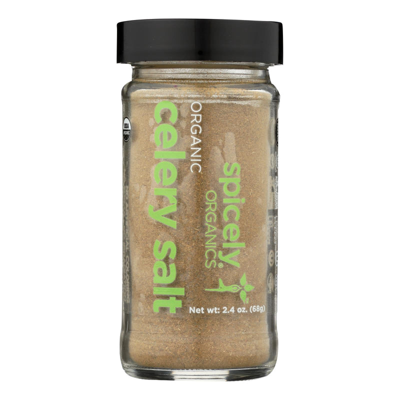 Spicely Organics Certified Organic Celery Salt, 1.6 Oz (Pack of 3) - Cozy Farm 