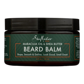 SheaMoisture Maracuja & Shea Beard Balm Strengthens & Conditions (4 Oz) - Cozy Farm 