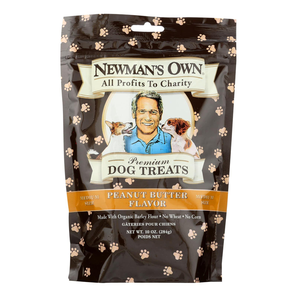 Newman's Own Organics Premium Butter Treats - Peanut (Pack of 6) - 10 Oz. - Cozy Farm 