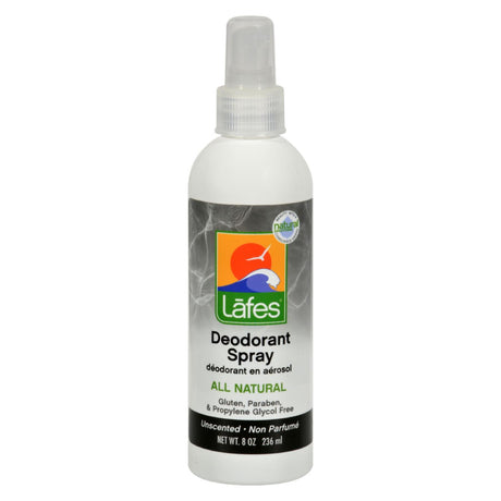 Lafe's Natural and Organic Deodorant Spray, 8 Fl Oz - Cozy Farm 