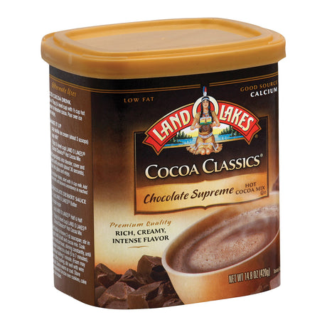 Land O'Lakes Cocoa Classics Supreme Hot (Pack of 6 - 14.8 Oz.) - Cozy Farm 