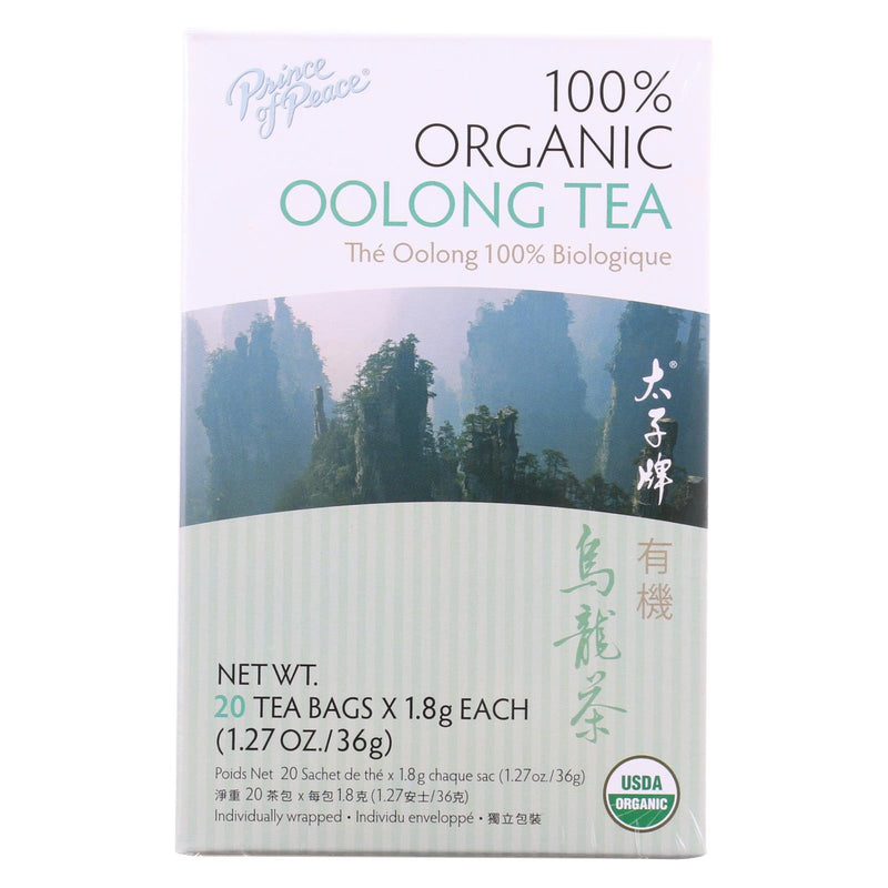 Prince of Peace Organic Oolong Tea, 20 Count - Cozy Farm 