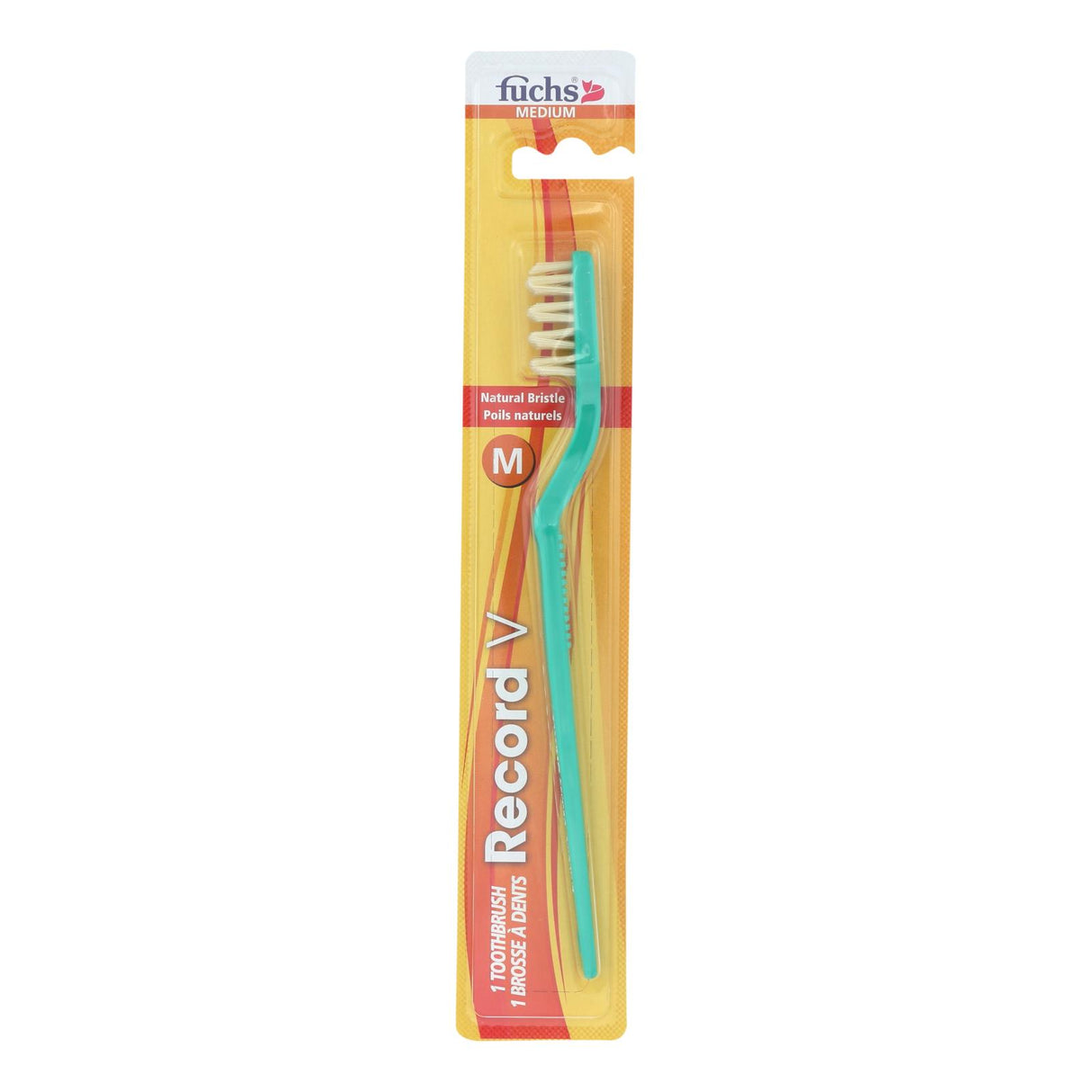 Fuchs Natural Bristle Toothbrush - Pack of 12 - Cozy Farm 