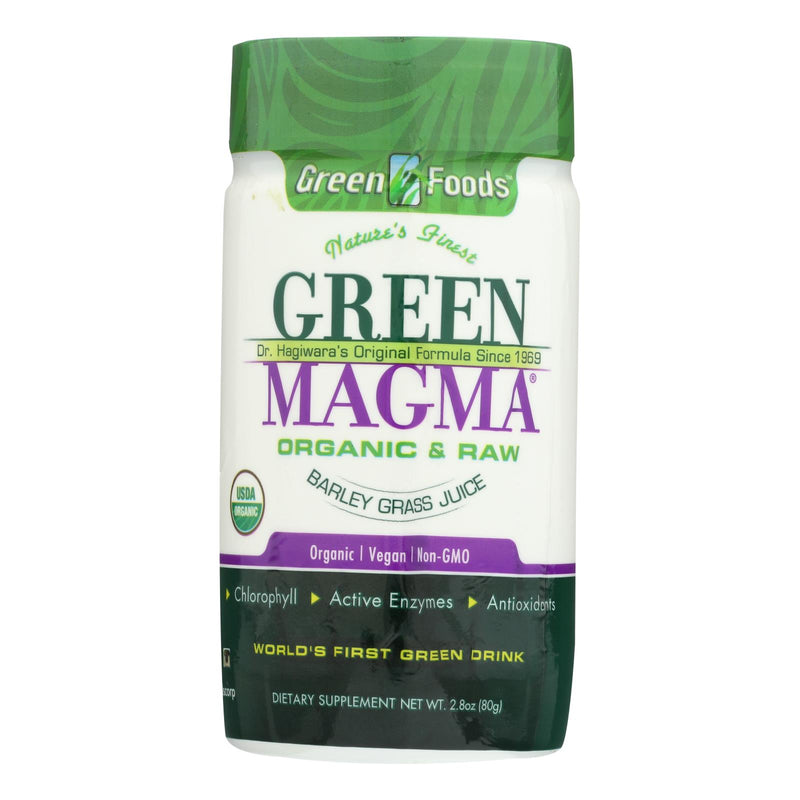 Green Foods Dr. Hagiwara Green Magma Barley Grass Juice Powder - 2.8 Ounce - Cozy Farm 