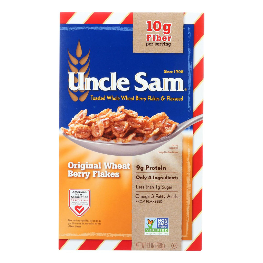 Uncle Sam Cereal (Pack of 12) - Original Family Size 13 Oz. - Cozy Farm 