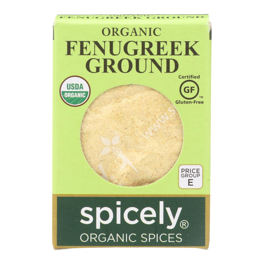 Spicely Organics Organic Fenugreek Ground - 0.45 Oz. - Cozy Farm 