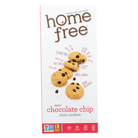 Homefree Gluten-Free Chocolate Chip Mini Cookies, 5 Oz. Pack of 6 - Cozy Farm 