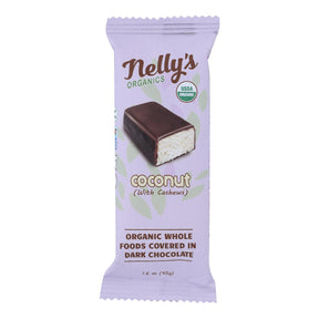 Nelly's Organics Coconut Candy Bars (Pack of 9 - 1.6 Oz. Each) - Cozy Farm 