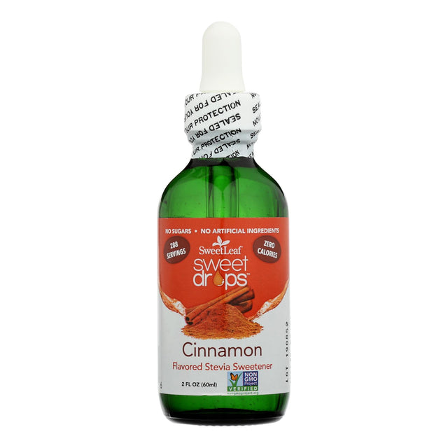 Sweet Leaf Liquid Stevia Cinnamon - 2 Fl Oz. - Cozy Farm 