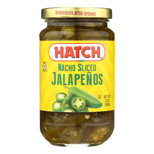 Hatch Chili Jalapenos (Pack of 12) - Nacho Sliced - 12 Oz. - Cozy Farm 