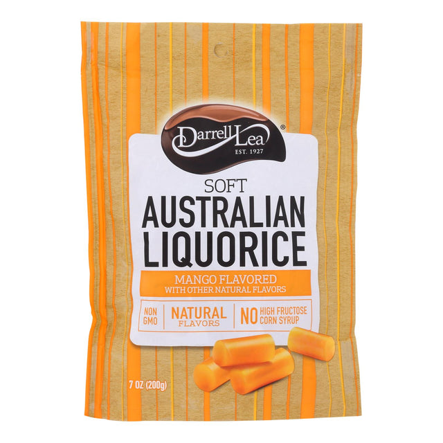 Darrell Soft Eating Liquorice - Mango (Pack of 8, 7 Oz.) - Cozy Farm 