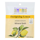 Aura Cacia Aromatherapy Mineral Bath Energizing Lemon (Pack of 6) - 2.5 Oz - Cozy Farm 