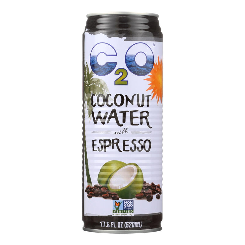 Pacific Coast Pure Coconut Water Espresso (Pack of 12 - 17.5 Fl Oz.) - Cozy Farm 