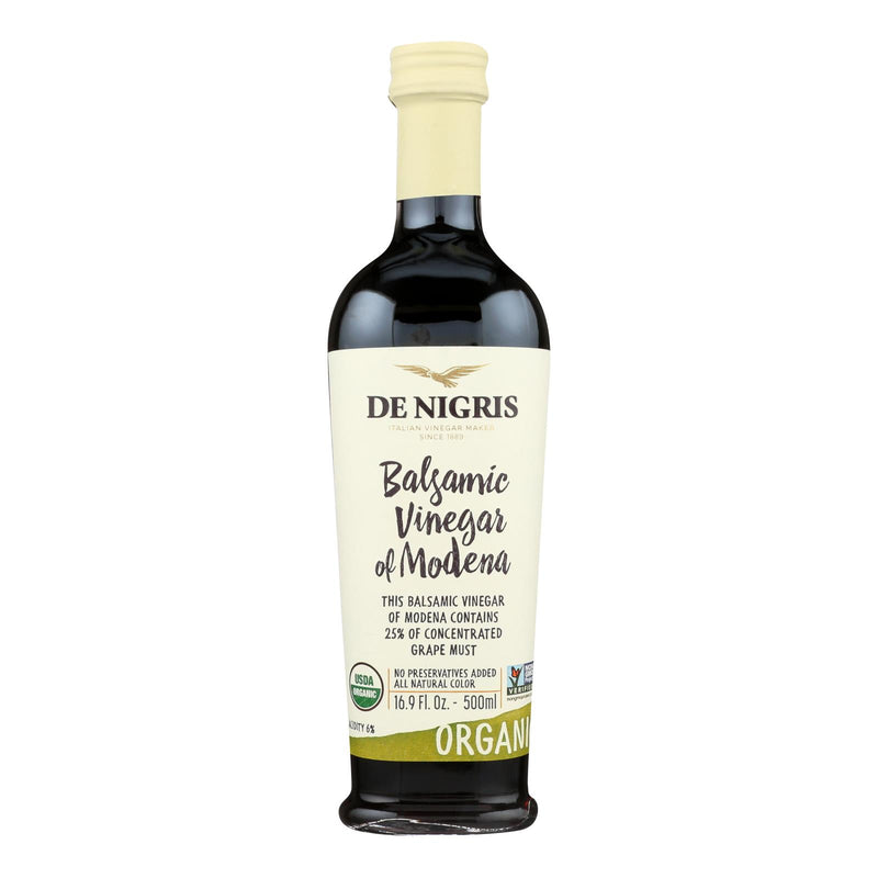 Organic Balsamic Vinegar (Pack of 6) - 16.9 Fl Oz by De Nigris - Cozy Farm 